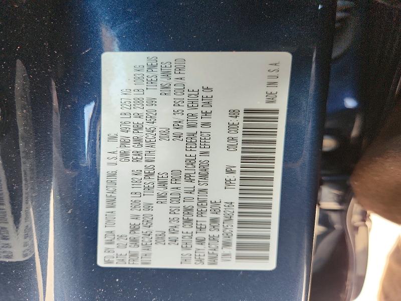 Auction sale of the 2026 Mazda Cx-50, vin: 7MMVABCY5TN482164, lot number: 58024536