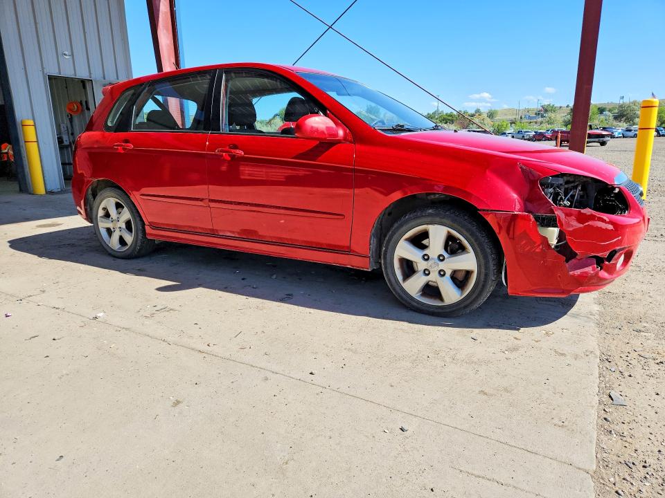 55616746 :رقم المزاد ، KNAFE161175000486 vin ، 2007 Kia Spectra5 مزاد بيع