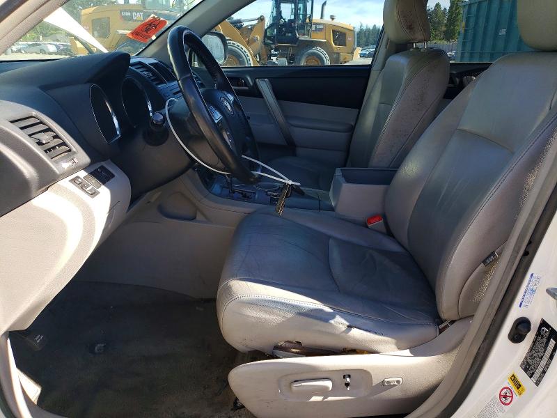 2010 Toyota Highlander მანქანა იყიდება აუქციონზე, vin: 5TDEK3EH5AS002485, აუქციონის ნომერი: 57084746