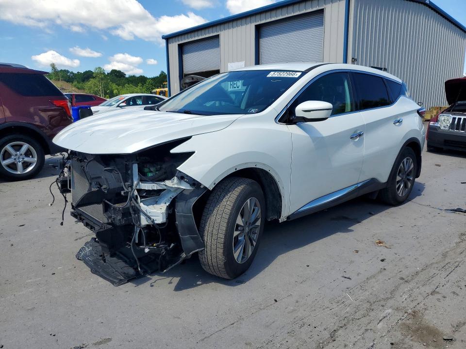 57522966 :رقم المزاد ، 5N1AZ2MH7GN167521 vin ، 2016 Nissan Murano مزاد بيع