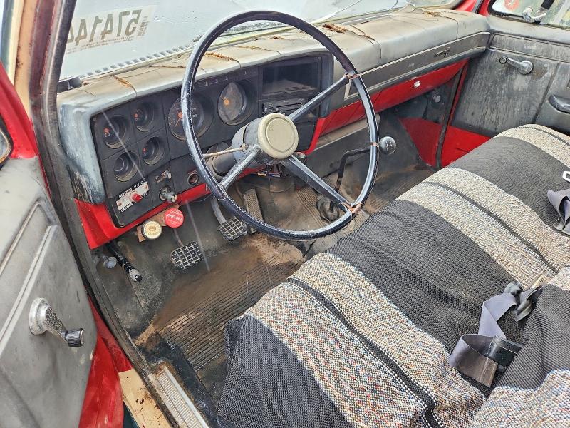 1987 Chevrolet C5000 მანქანა იყიდება აუქციონზე, vin: 1GBC5D1A0HV100518, აუქციონის ნომერი: 57414456