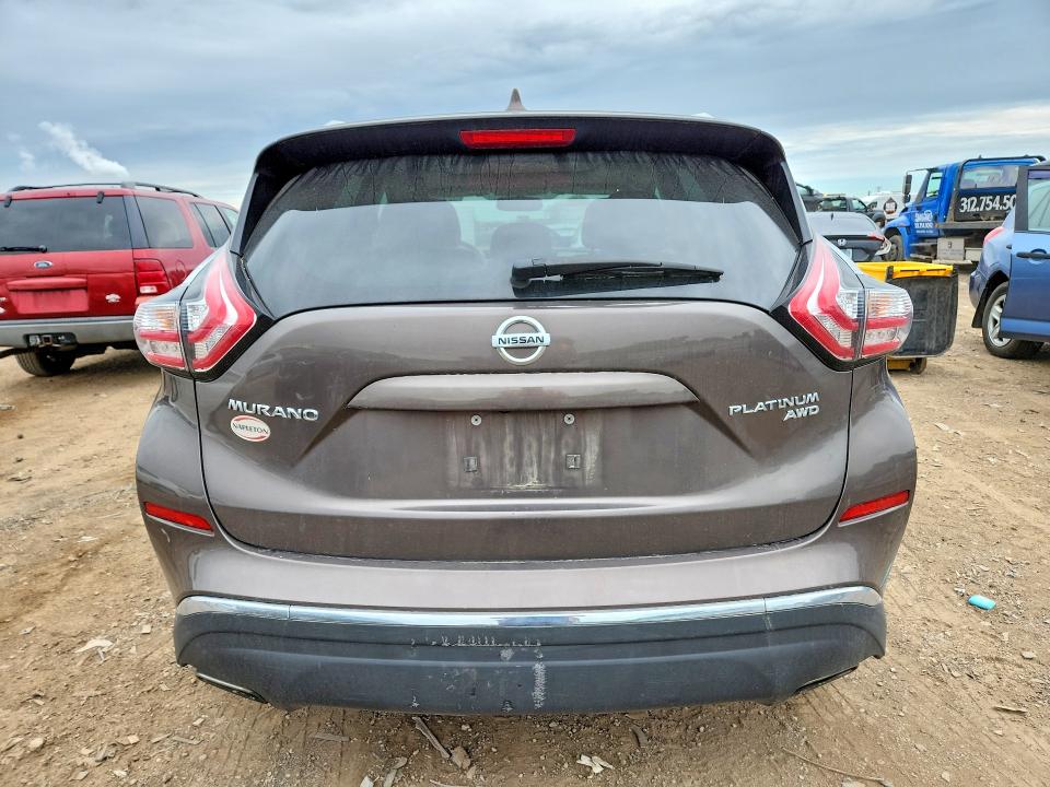 55599606 :رقم المزاد ، 5N1AZ2MH9GN147934 vin ، 2016 Nissan Murano مزاد بيع