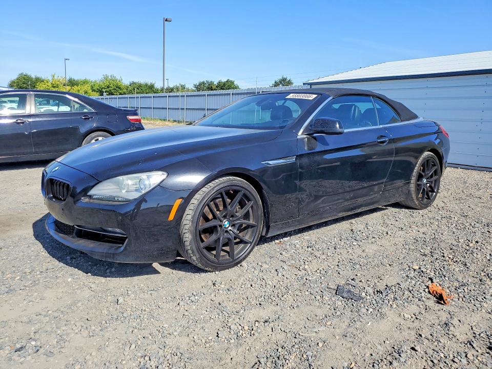2012 Bmw 650 მანქანა იყიდება აუქციონზე, vin: WBALZ3C58CDL70330, აუქციონის ნომერი: 55803866
