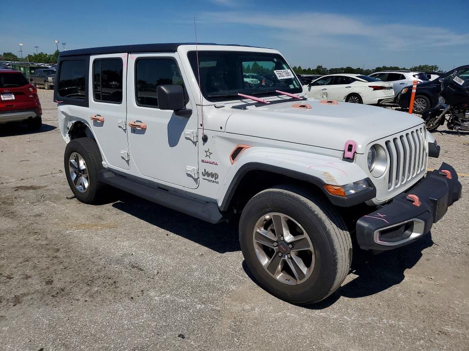 55621066 :رقم المزاد ، 1C4HJXEN9LW138635 vin ، 2020 Jeep Wrangler Unlimited مزاد بيع