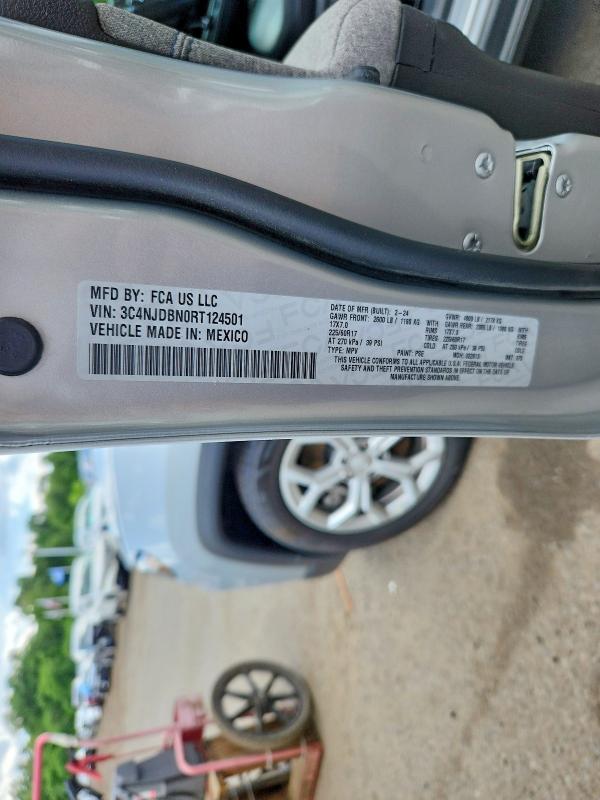 Продажа на аукционе авто 2024 Jeep Compass, vin: 3C4NJDBN0RT124501, номер лота: 57956166