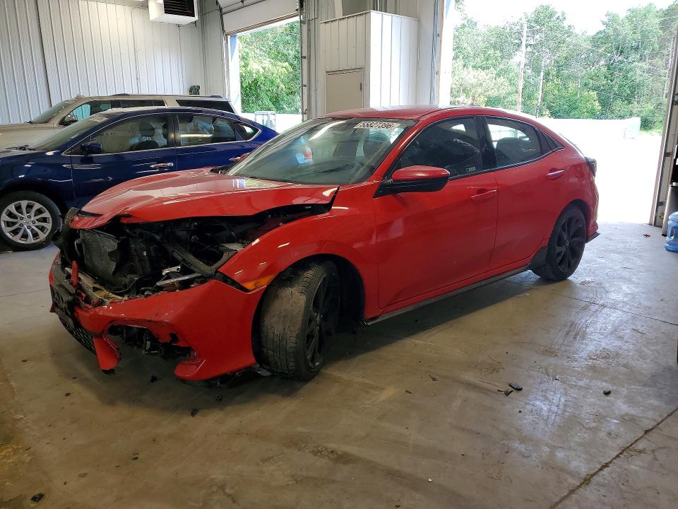 Продажа на аукционе авто 2019 Honda Civic, vin: SHHFK7H49KU228098, номер лота: 55827396