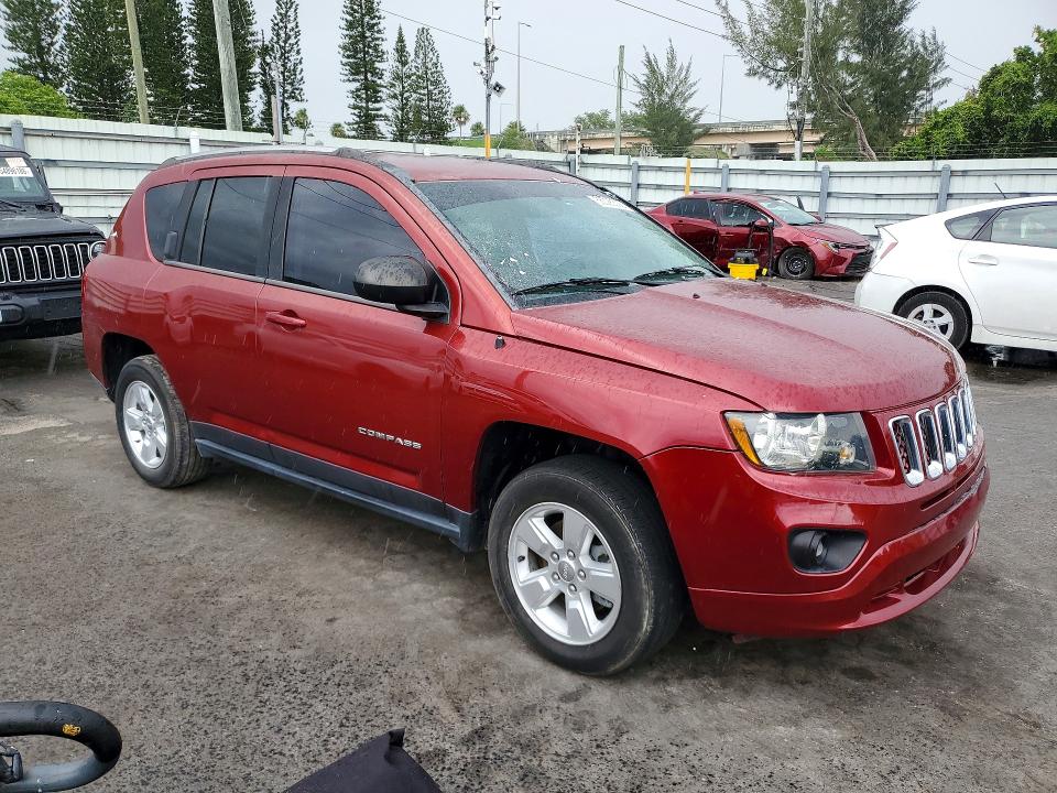 Aukcja sprzedaży 2015 Jeep Compass, vin: 1C4NJCBA9FD262420, numer aukcji: 56025666