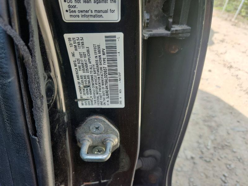 56662826 :رقم المزاد ، 5J6RE4H79AL020937 vin ، 2010 Honda Cr-v مزاد بيع
