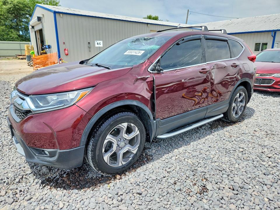 2019 Honda Cr-v მანქანა იყიდება აუქციონზე, vin: 7FARW2H84KE000846, აუქციონის ნომერი: 55831426