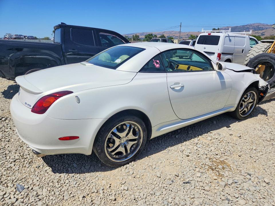 2004 Lexus Sc 430 მანქანა იყიდება აუქციონზე, vin: JTHFN48Y740057961, აუქციონის ნომერი: 56629486