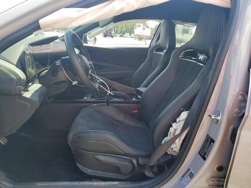 2025 Hyundai Elantra N მანქანა იყიდება აუქციონზე, vin: KMHLW4DK3SU031717, აუქციონის ნომერი: 57766136
