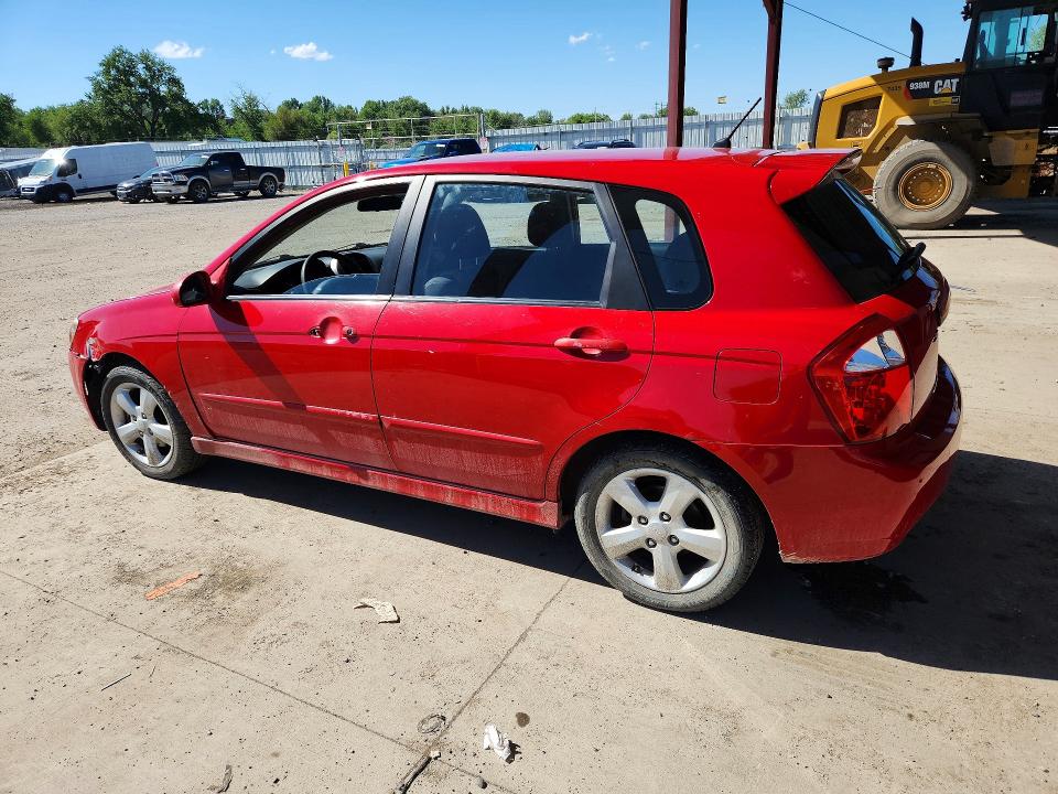 55616746 :رقم المزاد ، KNAFE161175000486 vin ، 2007 Kia Spectra5 مزاد بيع
