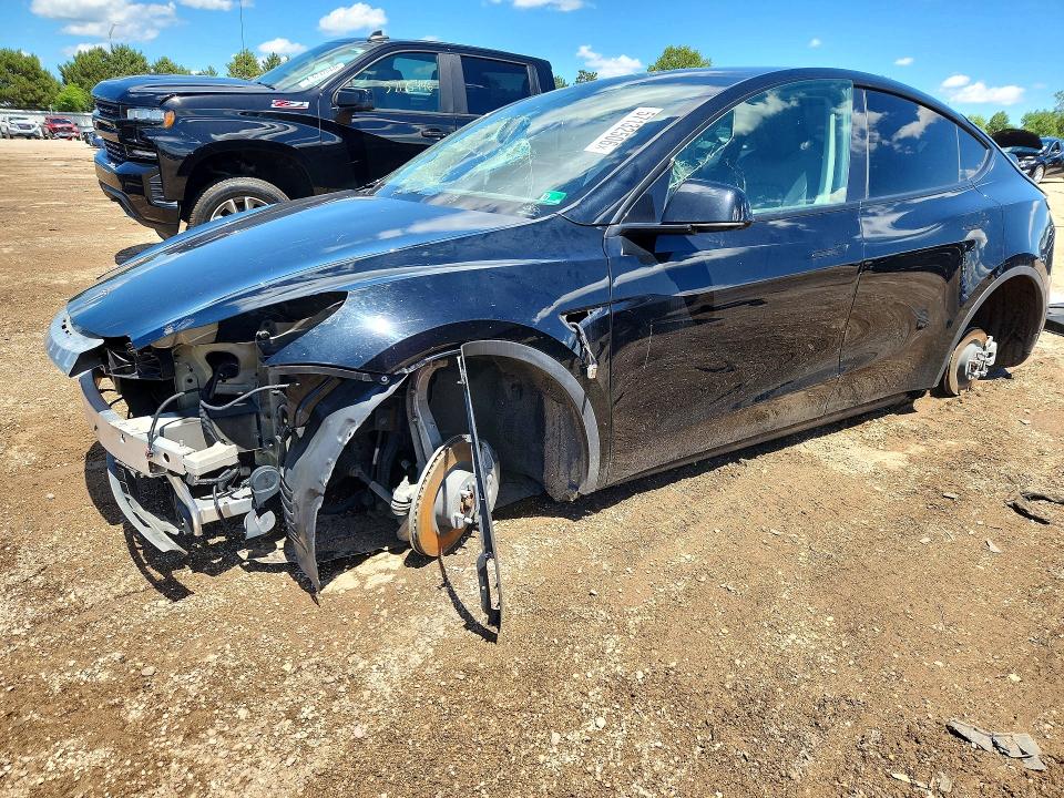 Продажа на аукционе авто 2022 Tesla Model Y, vin: 7SAYGDEE3NF387455, номер лота: 57132506