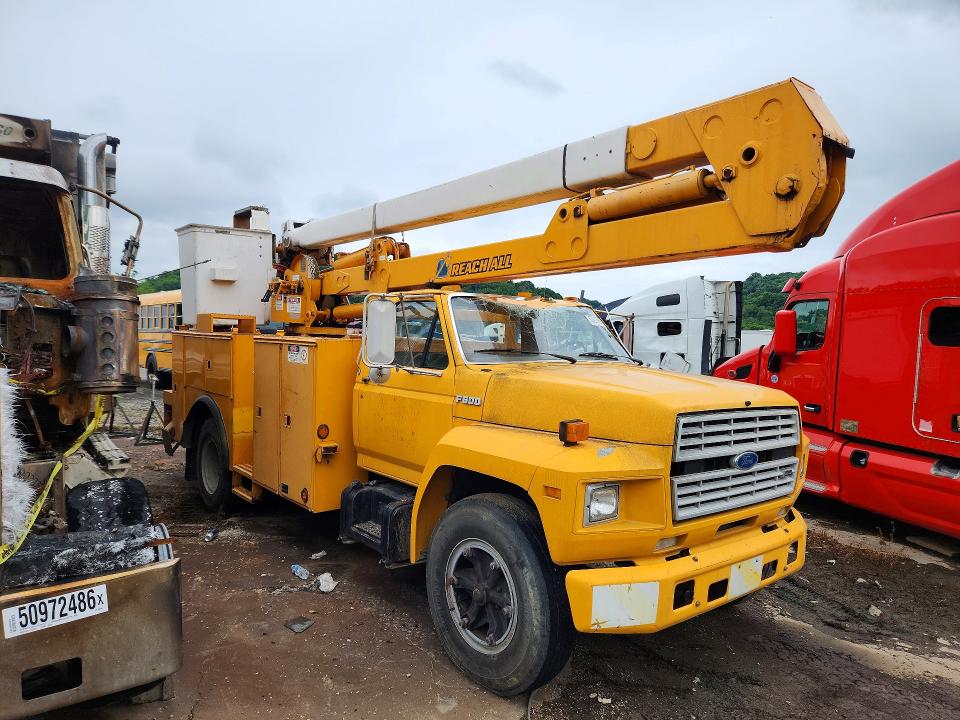 57211666 :رقم المزاد ، 1FDNF60K4LVA16357 vin ، 1990 Ford F600 مزاد بيع