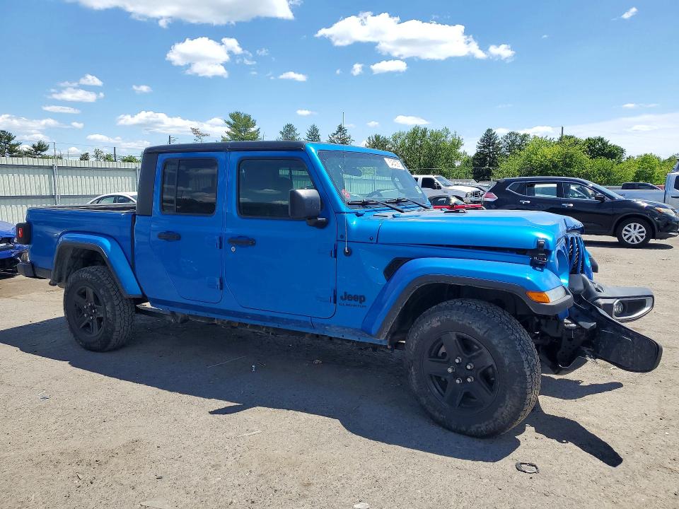 Продажа на аукционе авто 2021 Jeep Gladiator, vin: 1C6JJTAMXML553481, номер лота: 54640316