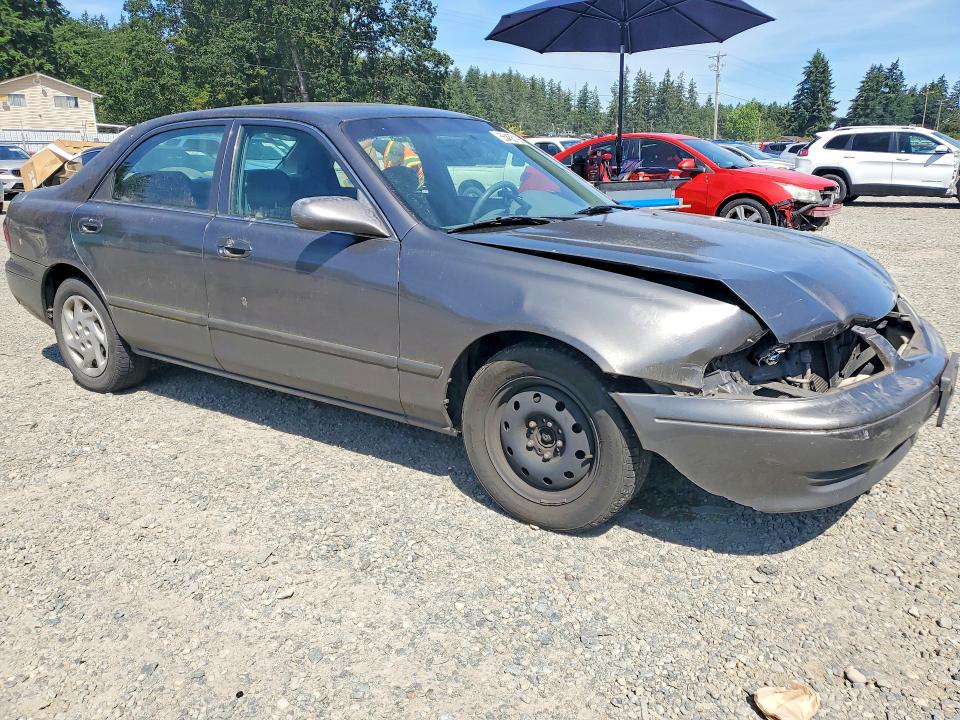 2001 Mazda 626 მანქანა იყიდება აუქციონზე, vin: 1YVGF22C315205083, აუქციონის ნომერი: 55456136