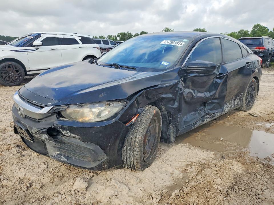 Продажа на аукционе авто 2017 Honda Civic, vin: 19XFC2F55HE018920, номер лота: 57593916