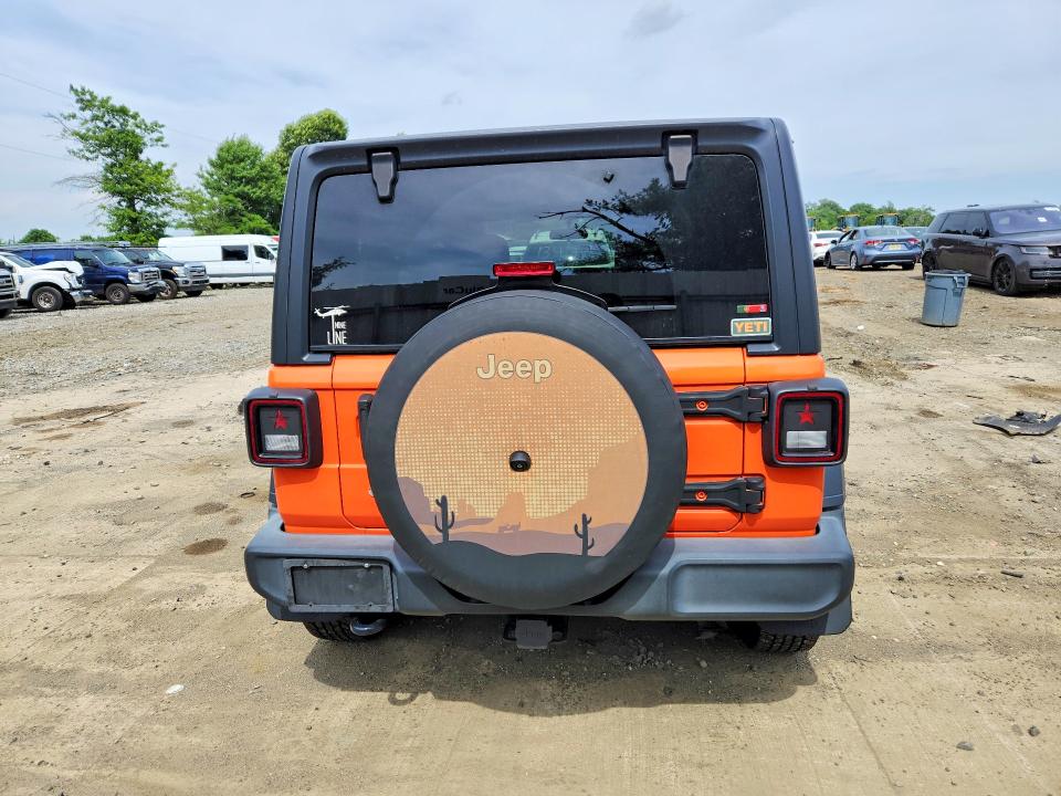 56562636 :رقم المزاد ، 1C4HJXDG8KW583692 vin ، 2019 Jeep Wrangler Unlimited مزاد بيع