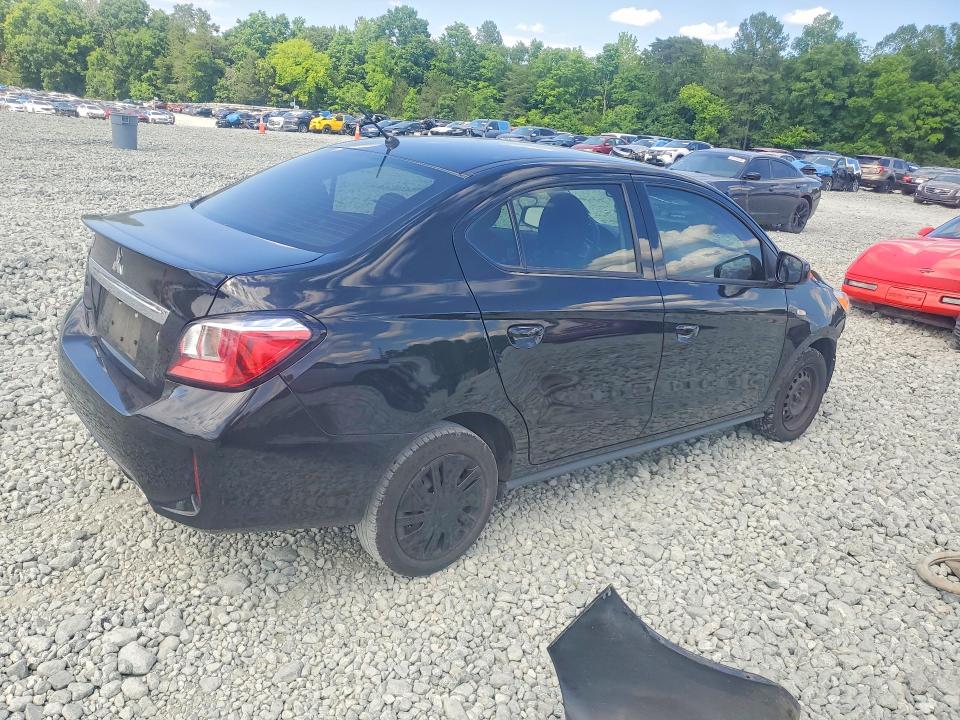 2023 Mitsubishi Mirage მანქანა იყიდება აუქციონზე, vin: ML32FUFJ2PHF06512, აუქციონის ნომერი: 55823116