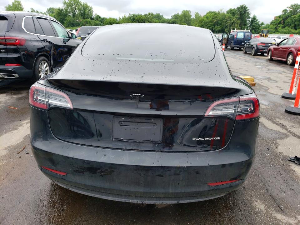 2022 Tesla Model 3 მანქანა იყიდება აუქციონზე, vin: 5YJ3E1EB0NF144154, აუქციონის ნომერი: 57717606