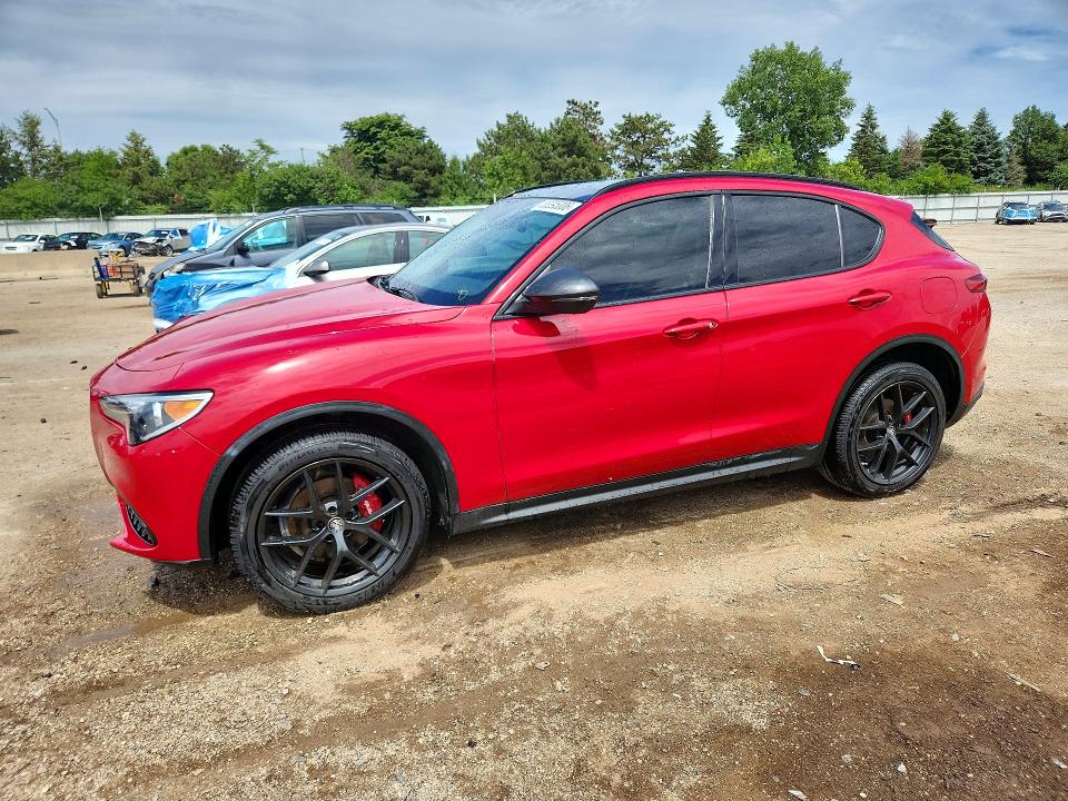 2019 Alfa Romeo Stelvio მანქანა იყიდება აუქციონზე, vin: ZASPAKAN2K7C42419, აუქციონის ნომერი: 55395006