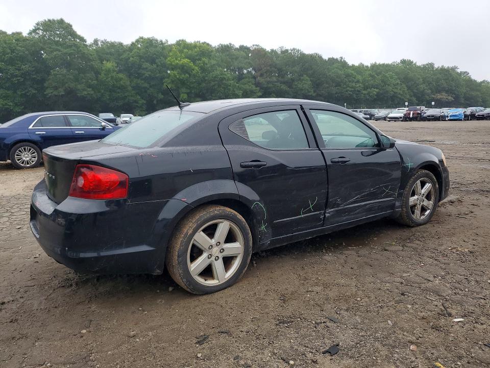 57709206 :رقم المزاد ، 1C3CDZAB7DN642704 vin ، 2013 Dodge Avenger مزاد بيع