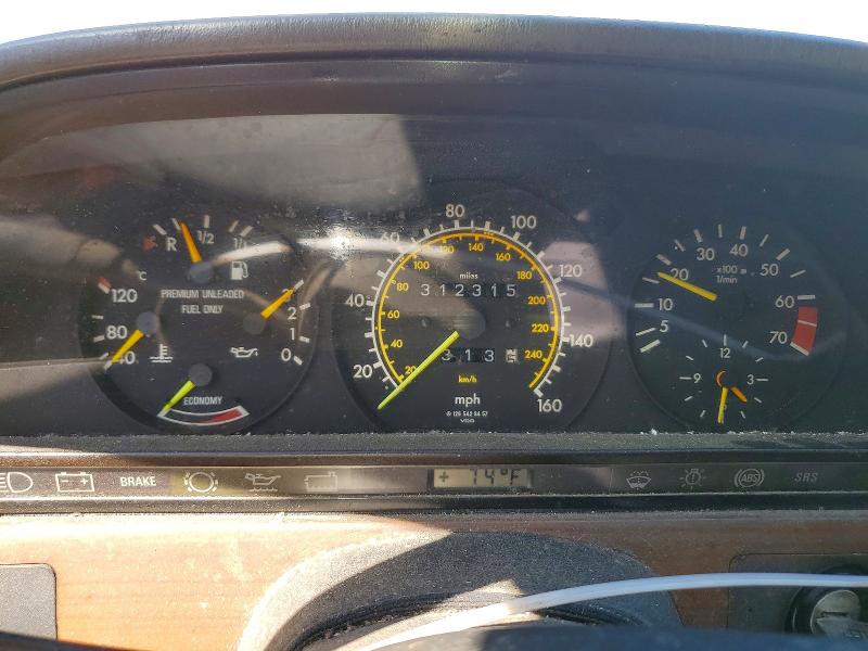 1989 Mercedes-benz 300 მანქანა იყიდება აუქციონზე, vin: WDBCA24D6KA449942, აუქციონის ნომერი: 57738166