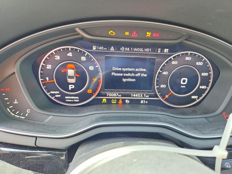 Продаж на аукціоні авто 2018 Audi A4, vin: WAUENAF46JA044536, номер лоту: 57037576