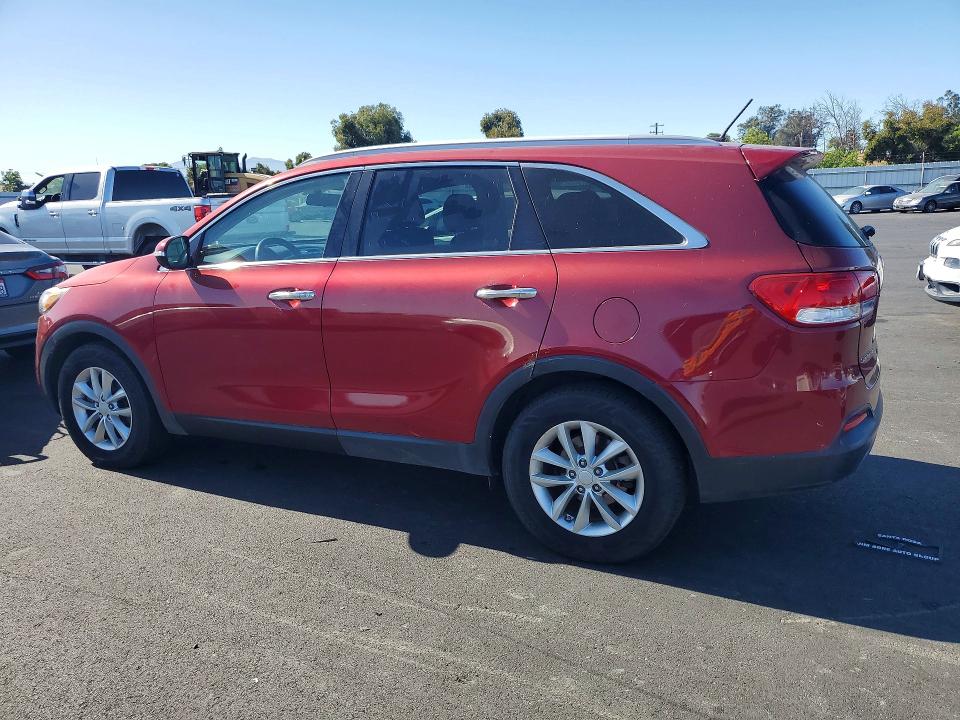 58295356 :رقم المزاد ، 5XYPGDA52HG195827 vin ، 2017 Kia Sorento مزاد بيع