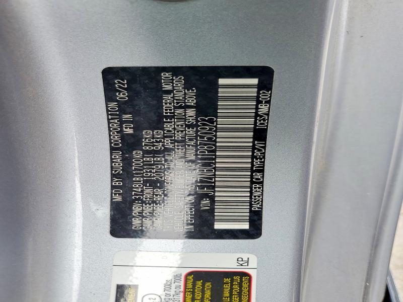 Продажа на аукционе авто 2023 Toyota Gr86, vin: JF1ZNBC11P8750923, номер лота: 57419396