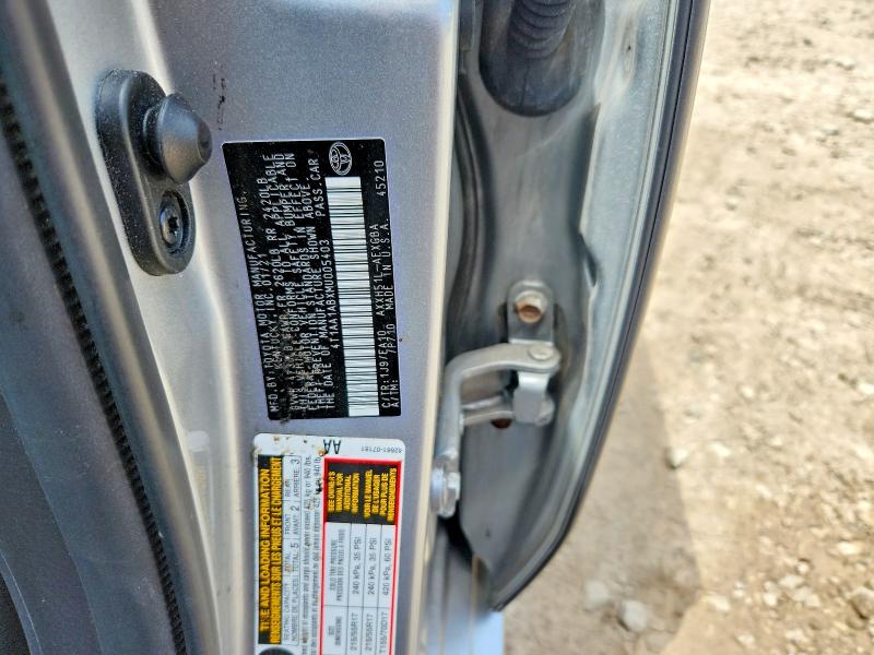 58403566 :رقم المزاد ، 4T1AA1ABXMU005403 vin ، 2021 Toyota Avalon مزاد بيع