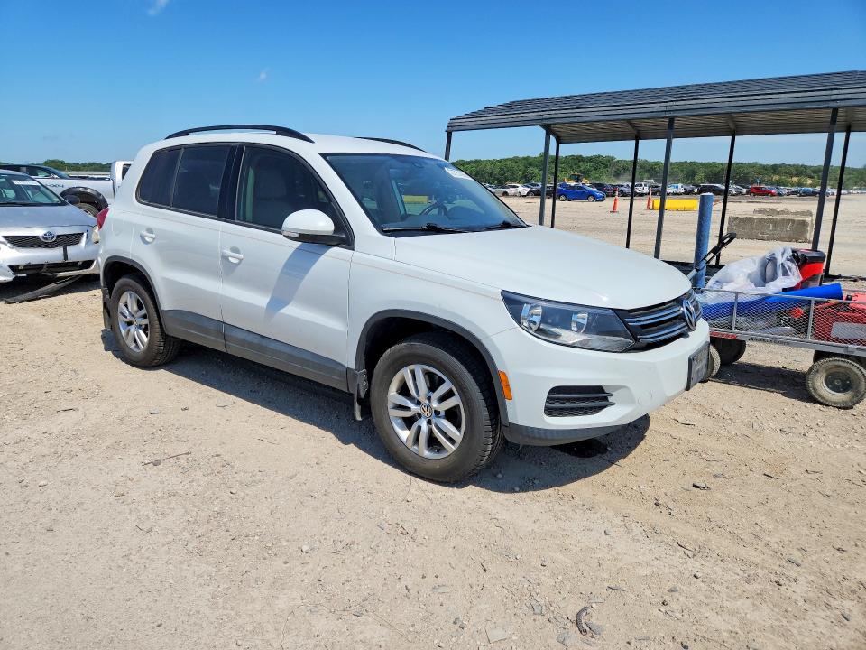 2017 Volkswagen Tiguan მანქანა იყიდება აუქციონზე, vin: WVGAV7AX5HK026552, აუქციონის ნომერი: 57751826