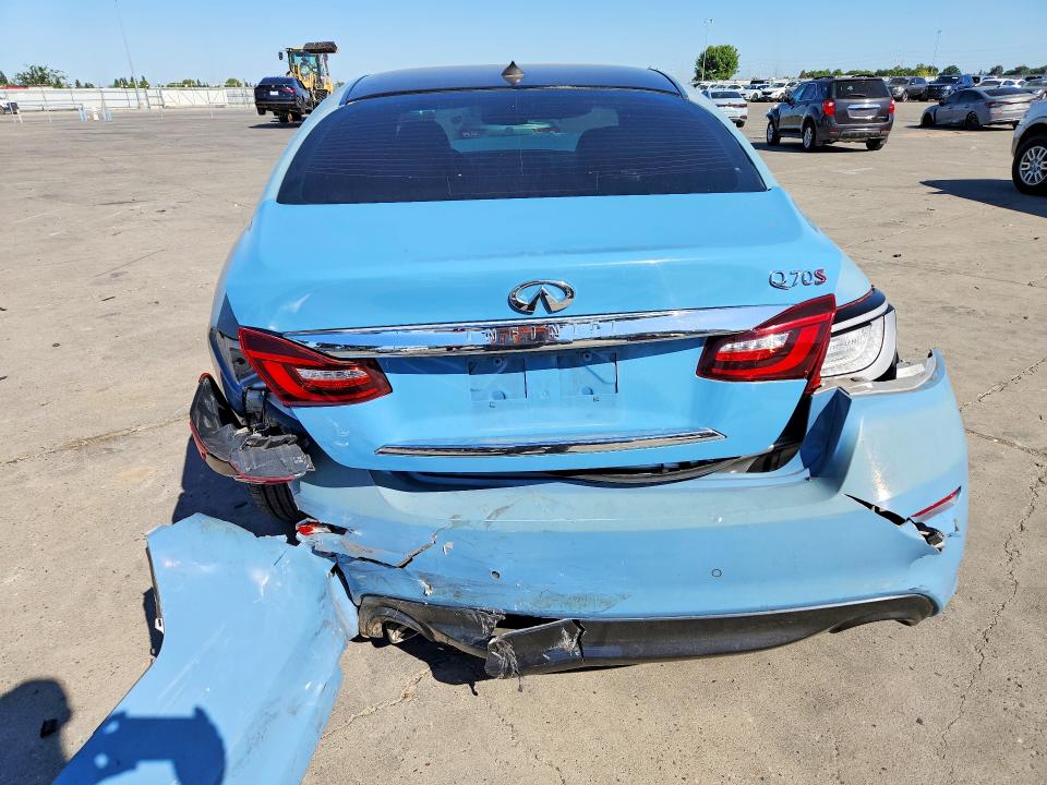 56695676 :رقم المزاد ، JN1BY1AP1FM541565 vin ، 2015 Infiniti Q70 مزاد بيع