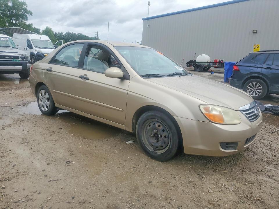 2008 Kia Spectra მანქანა იყიდება აუქციონზე, vin: KNAFE121985513508, აუქციონის ნომერი: 57050816