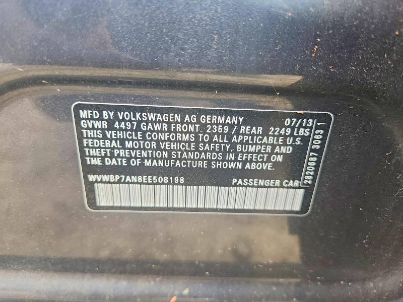 Продаж на аукціоні авто 2014 Volkswagen Cc, vin: WVWBP7AN8EE508198, номер лоту: 57377546