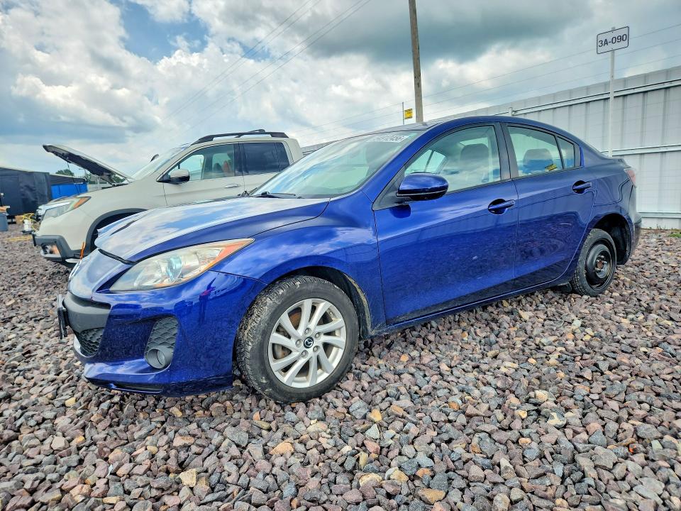 2013 Mazda 3 მანქანა იყიდება აუქციონზე, vin: JM1BL1W77D1798233, აუქციონის ნომერი: 54912456