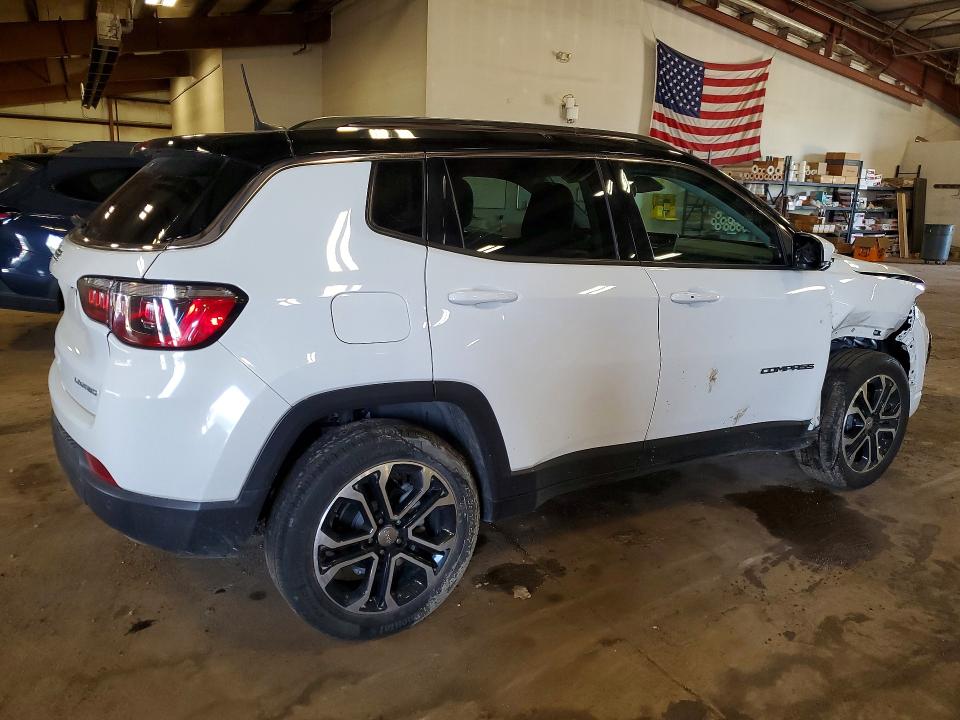 Продаж на аукціоні авто 2022 Jeep Compass, vin: 3C4NJDCB9NT146494, номер лоту: 58873696