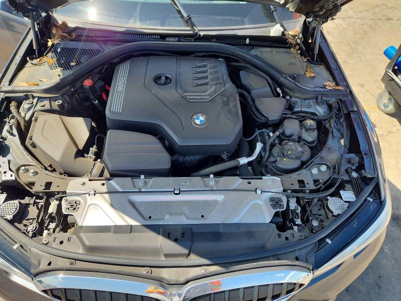 2021 Bmw 330i მანქანა იყიდება აუქციონზე, vin: 3MW5R1J04M8C08939, აუქციონის ნომერი: 55701596