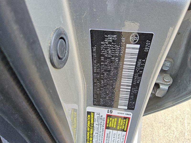 53539526 :رقم المزاد ، 4T1DAACK0SU021293 vin ، 2025 Toyota Camry مزاد بيع