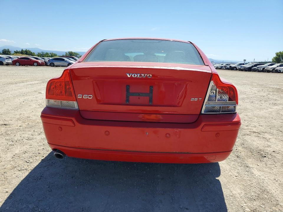 58319406 :رقم المزاد ، YV1RS592472620006 vin ، 2007 Volvo S60 مزاد بيع