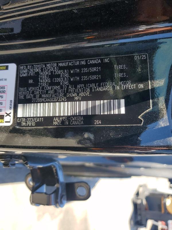 Продажа на аукционе авто 2025 Lexus Rx 350h, vin: 2T2BBMCA4SC073245, номер лота: 56709126