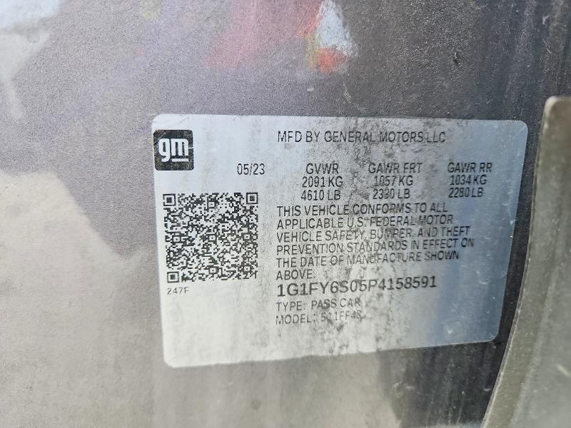 Продажа на аукционе авто 2023 Chevrolet Bolt Euv, vin: 1G1FY6S05P4158591, номер лота: 56307096