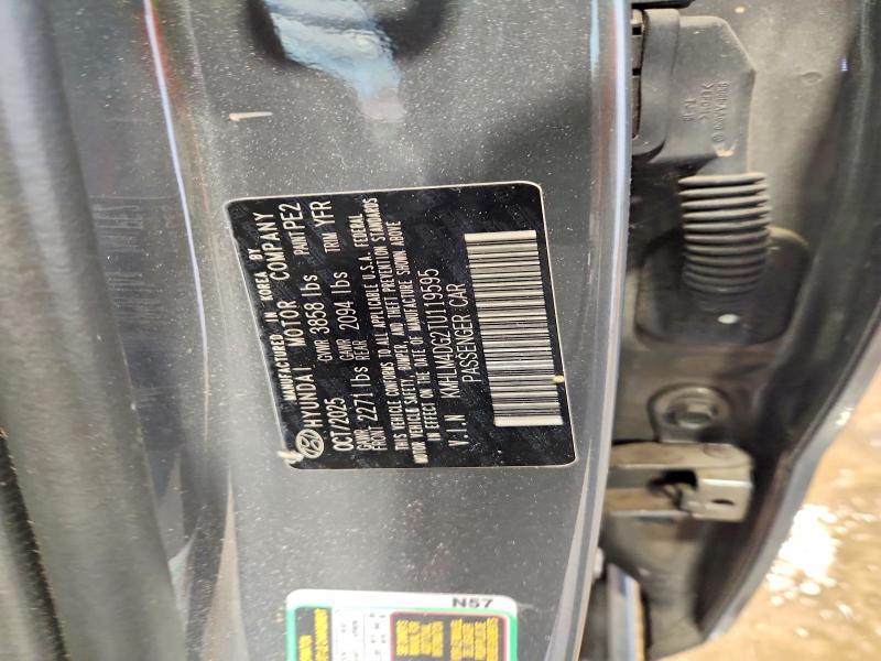 55714596 :رقم المزاد ، KMHLM4DG2TU119595 vin ، 2026 Hyundai Elantra مزاد بيع