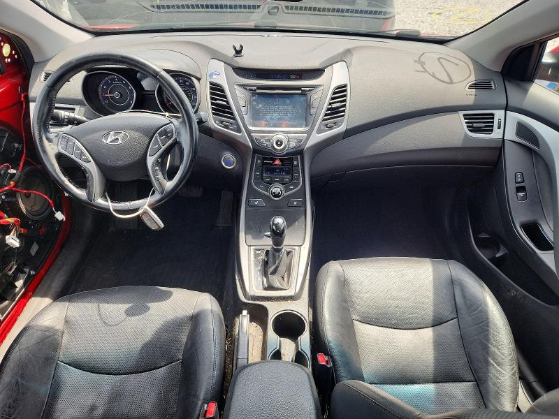 2014 Hyundai Elantra მანქანა იყიდება აუქციონზე, vin: KMHDH4AE1EU072638, აუქციონის ნომერი: 57024776