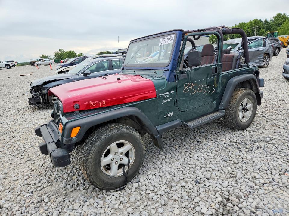 Продажа на аукционе авто 2000 Jeep Wrangler / Tj, vin: 1J4FA49S4YP787048, номер лота: 57711996