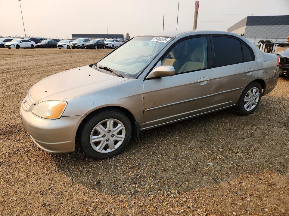 2003 Honda Civic მანქანა იყიდება აუქციონზე, vin: 2HGES16693H901466, აუქციონის ნომერი: 59002946