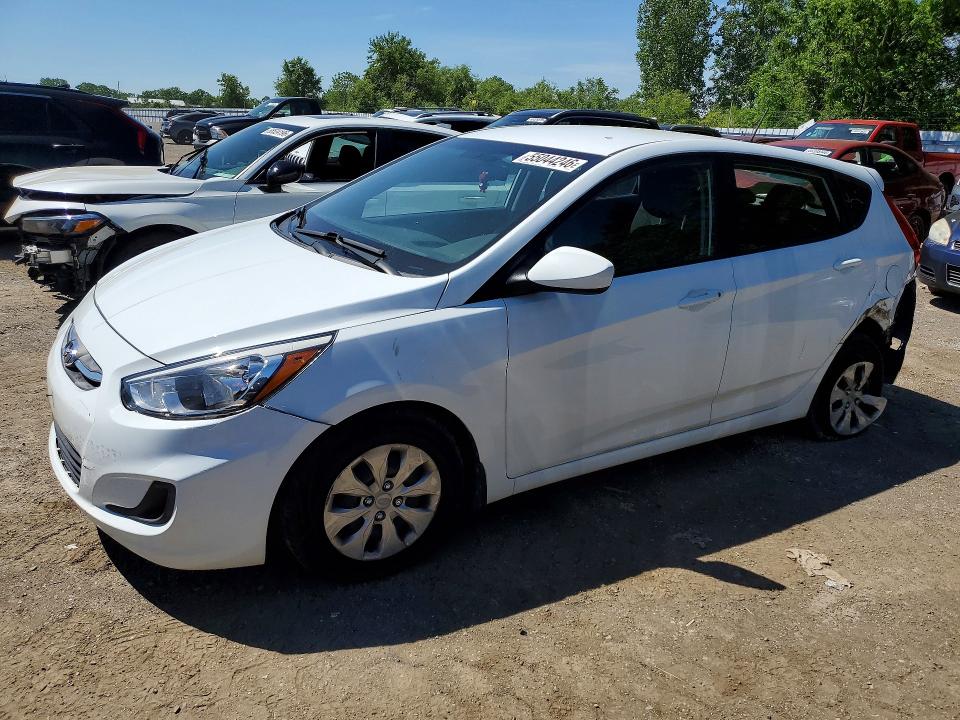 55044246 :رقم المزاد ، KMHCT5AE5HU351546 vin ، 2017 Hyundai Accent مزاد بيع