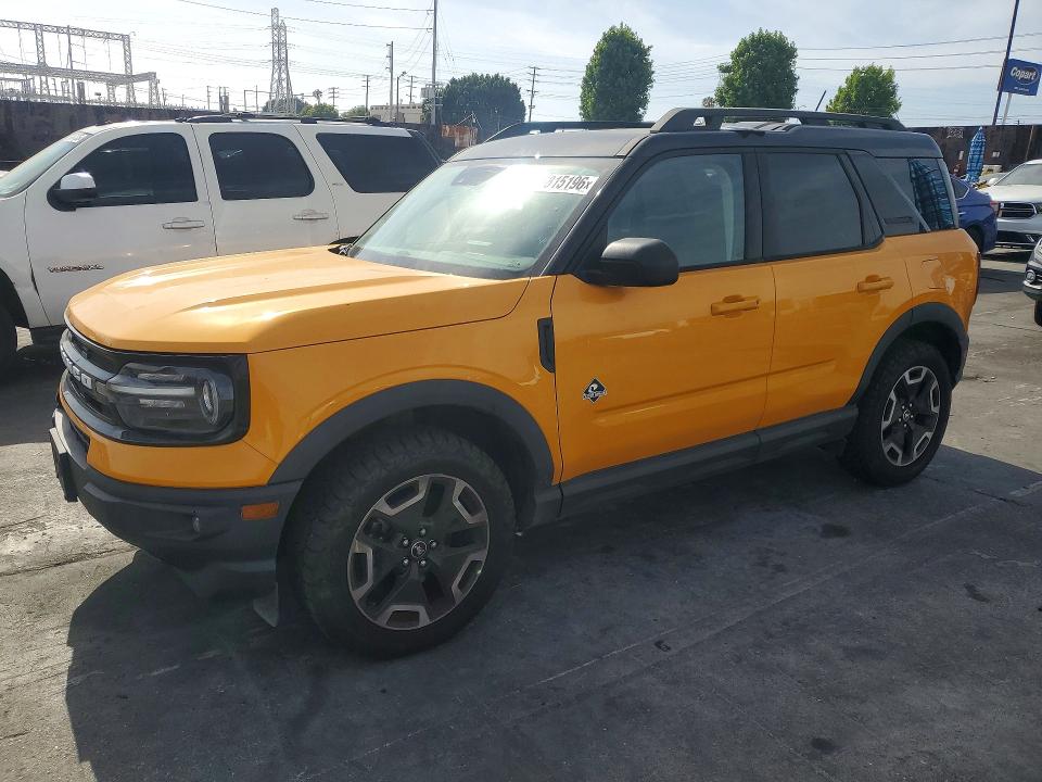 Продаж на аукціоні авто 2022 Ford Bronco Sport, vin: 3FMCR9C67NRD13461, номер лоту: 56815196