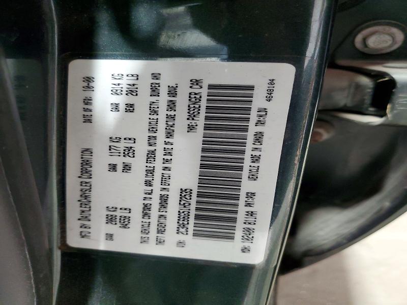 Продаж на аукціоні авто 2001 Chrysler 300m, vin: 2C3AE66G51H572535, номер лоту: 56763336