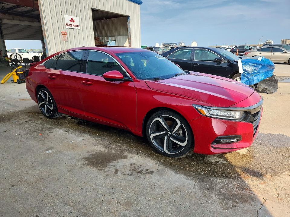 58924586 :رقم المزاد ، 1HGCV1F3XLA120734 vin ، 2020 Honda Accord مزاد بيع